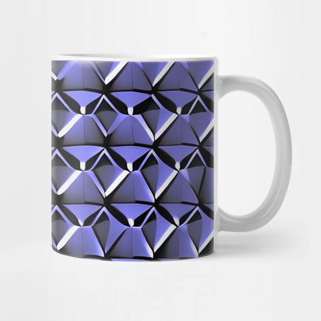 3D Geometric Polygon (Lavender Purple) by SmartPufferFish